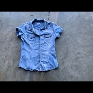 Levi’s Denim Short Sleeve Sz M